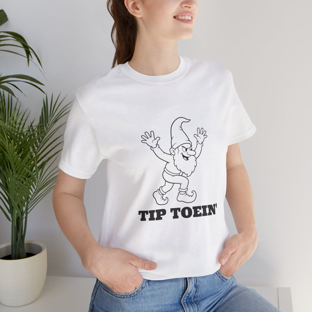 Tip Toein' Sneaky Gnome Tee