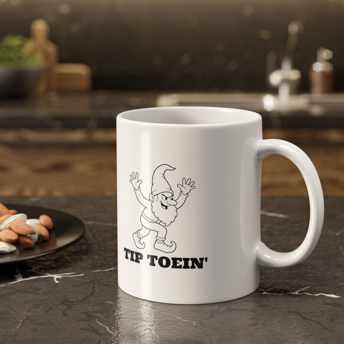 Tip Toein' Sneaky Gnome Mug