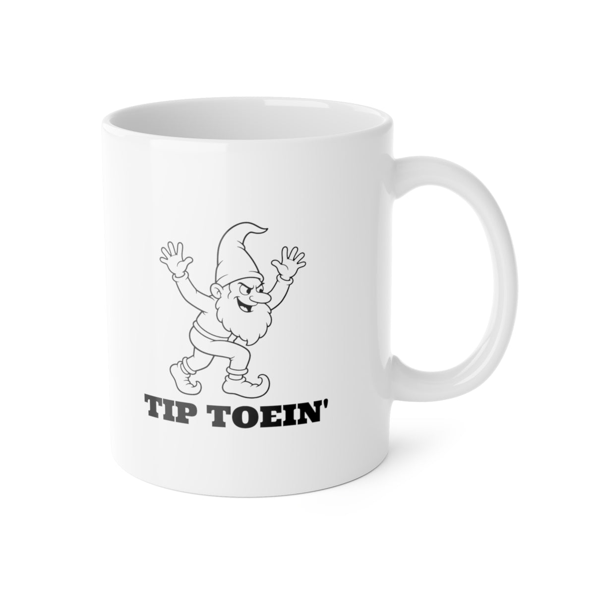 Tip Toein' Sneaky Gnome Mug