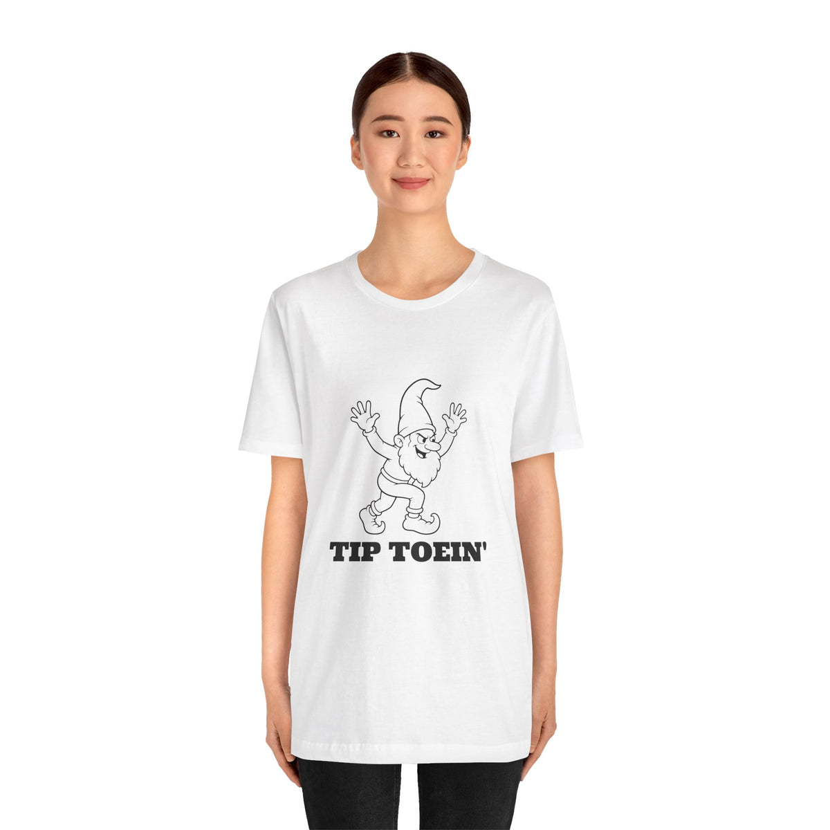 Tip Toein' Sneaky Gnome Tee