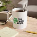 Kiss Pizza, Marry Wings, Kill Nachos Mug