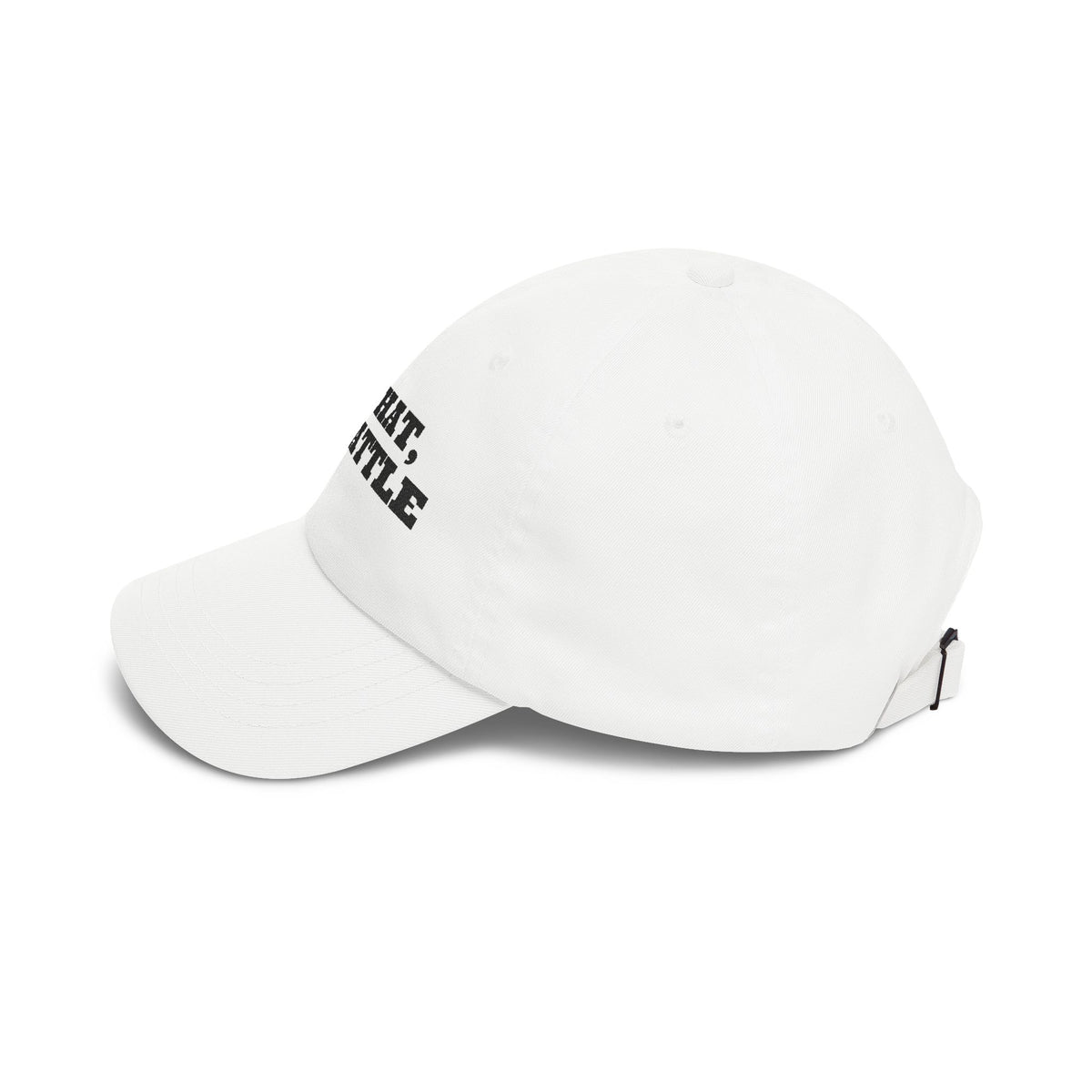 All Hat, No Cattle Embroidered Dad Hat